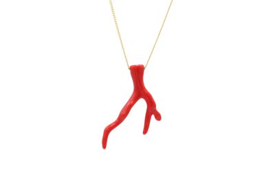 Coral Necklace Red
